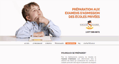 Desktop Screenshot of examendadmission.com